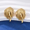 304 Stainless Steel Stud Earrings for Women EJEW-F357-05G-1