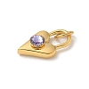 Ion Plating(IP) 304 Stainless Steel with Rhinestone Pendants STAS-G351-10G-3