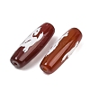 Tibetan Style dZi Beads TDZI-E004-64-02-2