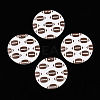 Printing Wood Pendants WOOD-N016-52C-1