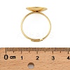Brass Adjustable Ring Components KK-A272-09G-3