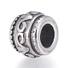 Retro 316 Surgical Steel European Beads STAS-L238-059AS-2