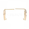 Brass Earring Findings KK-S356-441-NF-3
