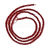 Transparent Glass Beads Strands GLAA-C019-01A-29-2