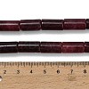 Dyed Natural Malaysia Jade Beads Strands G-C285-B01-01D-5