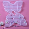 9 Grids Butterfly Shape Plastic Organizer Boxes LS-ANIM-PW0001-116-3