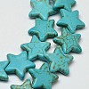 Dyed Synthetic Turquoise Bead Strands G-M144-05-D-1