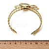 Stylish 304 Stainless Steel Cuff Bangles BJEW-K302-01C-G-5