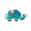 Zinc Alloy Connector Charms FIND-WH0108-91K-2