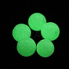 Synthetic Luminous Stone Round Beads G-WH0026-08A-03C-2