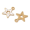 304 Stainless Steel Enamel Charms STAS-U057-13G-01-2