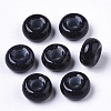 Synthetic Blue Goldstone European Beads LS-G-S359-072B-1