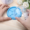 Dome Cloche Watch Parts Storage Boxes CON-WH0095-84-3