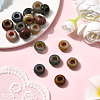 20Pcs Natural Indian Agate European Beads G-PA0001-29-4