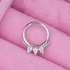 316L Stainless Steel Hoop Nose Rings WGEE114-13-1