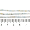 Natural Flower Amazonite Beads Strands G-F770-A03-02-5