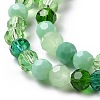 Glass Beads Strands X-GLAA-E036-09F-4