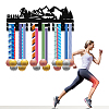Fashion Wood Medal Hanger Holder ODIS-WH0041-014-7
