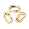 Brass Spring Gate Rings KK-G548-07A-G-1