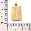 PVD Vacuum Plating 304 Stainless Steel Pendants STAS-S148-31L-G-3