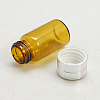 Glass Jar Glass Bottle for Bead Containers CON-E003-34x16mm-2