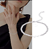 1Pc 301 Stainless Steel Ball Chain Bracelets for Women Men BJEW-LP0001-45P-1