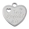 Anti-Tarnish 304 Stainless Steel Pendants LS-STAS-M076-01P-1