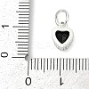 Brass Micro Pave Cubic Zirconia Pendants KK-H204-01S-04-3