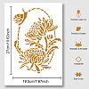 PET Hollow Out Drawing Painting Stencils DIY-WH0421-0055-3