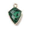 Synthetic Malachite Pendants G-K422-01G-02-1