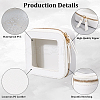 Square PU Leather Jewelry Box ODIS-WH20008-04B-5