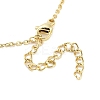 Brass Micro Pave Clear Cubic Zirconia Pendant Necklaces LS-NJEW-Z035-04D-G-2
