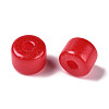 Opaque Baking Paint Glass Seed Beads SEED-T008-02K-4