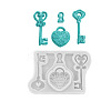 DIY Lock & Key Cake Decoration Silicone Molds LS-SIMO-PW0006-061A-1