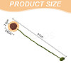 2Pcs 2 Styles Sunflower Woolen Yarn Sunflower Costume Accessories Decorations DIY-DR0001-45-2