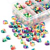 300Pcs 5 Styles Handmade Polymer Clay Beads CLAY-LS0001-04-2