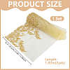 2 Yards Polyester Embroidery Flower Lace Trim DIY-WH0661-27D-2