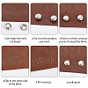 200Pcs Brass Four-Claw Rivets KK-GF0001-20P-5