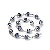 Handmade Glass Beaded Chains AJEW-JB00498-2