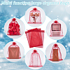 30pcs Large Organza Pouches Portable Shoes Bag Travel Storage Drawstring Bags OP-SP0001-03B-04-6