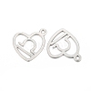 Non-Tarnish 304 Stainless Steel Pendants STAS-I157-07F-2