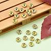 Brass Rhinestone Spacer Beads RB-A014-Z8mm-28G-2