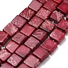 Dyed Natural Imperial Jasper Beads Strands G-F833-A01-01B-2