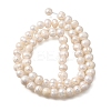 Natural Cultured Freshwater Pearl Beads Strands X-PEAR-L001-F-08-7