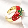 Brass Adjustable Cuff Rings LS-RJEW-C143-01A-G-2