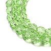 Transparent Glass Beads EGLA-A035-T4mm-D09-4