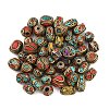 Handmade Tibetan Style Beads TIBEB-G001-M2-1
