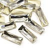 Faceted Rectangle Glass Pointed Back Rhinestone Cabochons RGLA-A014-8x24mm-S01-1
