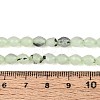 Natural Prehnite Beads Strands G-T142-82-5