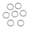 Tarnish Resistant 304 Stainless Steel Open Jump Rings STAS-M008-04A-1